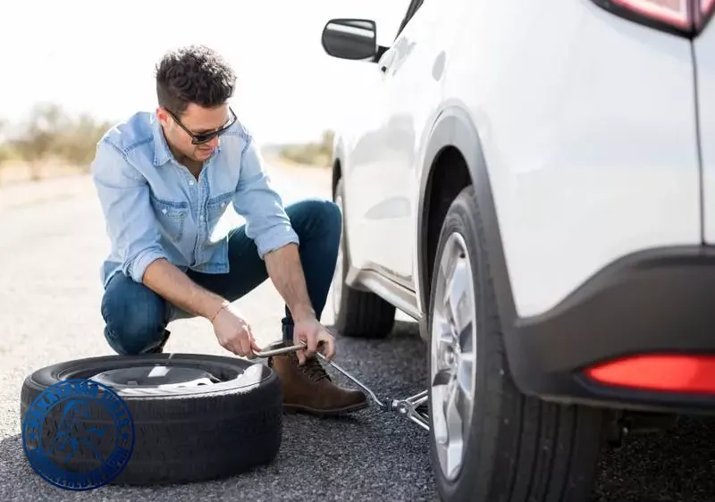 How can I change a car tyre + steps