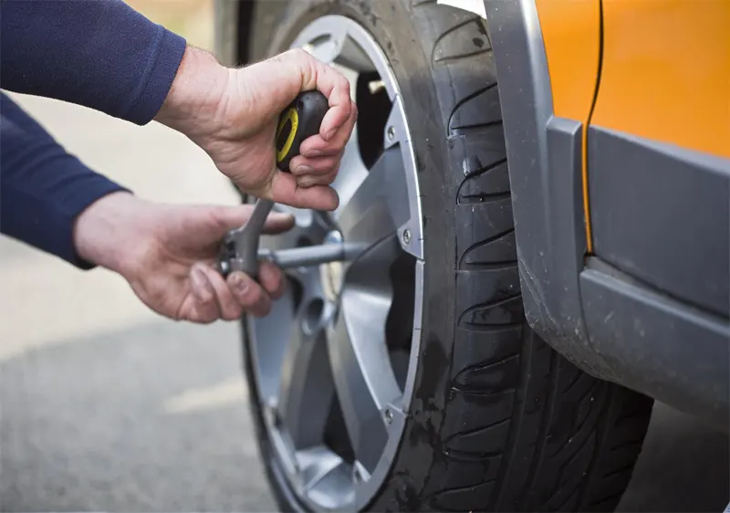 Good tyres on front or rear + tips